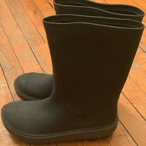 Kids Kamik Black Rainboots